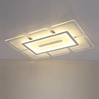 Šiuolaikinių LED Lubų Šviesos Už Kambarį Apšvietimo Šviestuvas Paviršiaus Kvadratinį Umbra Miegamųjų Namo Paprasta Lempa Pritemdomi Luminaria