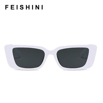 Feishini 2021 Star Sutartis Siauri Akiniai nuo saulės Moterims, UV Apsauga Madinga Ponios Maža Mados Saulės Glassees Prekės Derliaus