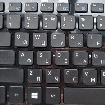 Geros Kokybės OVY RU nešiojamojo kompiuterio klaviatūra SAMSUNG 350E7C p/n:v134302bs1 ru pk130rw1a02 ba59-03303c rusijos KB