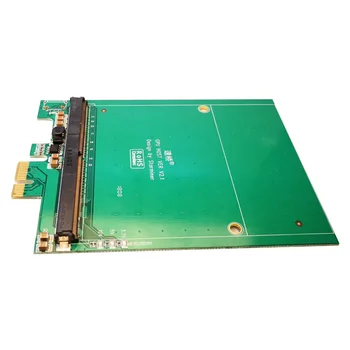 PCI-E MXM3.0 Grafika Kortelės Pjesė Riser Card PCI Express X1 kad MXM 3.0 Adapteris Keitiklis Lenta su LED už BTC Miner Kasyba