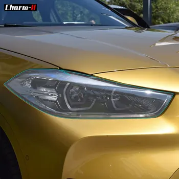 Automobilio Salono Apsauga Filmas BMW X2 F39 2018-Pateikti Skaidrią prietaisų Skydelio Pavarų Perjungimo Skydelio Dangtelį Apdailos Lipdukai Priedai