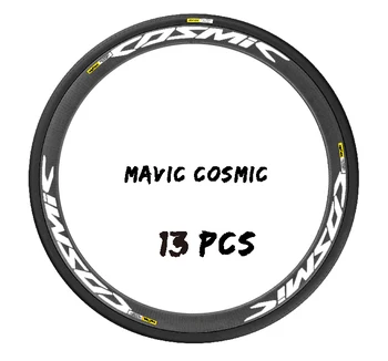 Ratų lipdukai MAVIC COSMIC Pro Anglies EXALITH 40/50mm decal Nemokamas pristatymas MTB dviračių, dviračių nuoma priedai ratų lipdukai