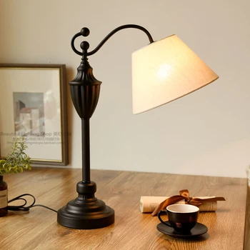 Paprastumas Stalo Lempos Šiuolaikinės Amerikos Stiliaus Gražus Jane Tyrimas Europoje Stalo Lempos Lampada Scrivania Studijų Lempos Daglichtlamp