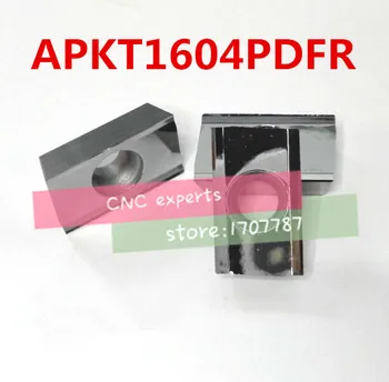 Nemokamas pristatymas aliuminio karbidas įterpti 50PCS APKT1604PDFR, CNC tekinimo įrankis, tinka aliuminio perdirbimo, įdėkite BAP400R