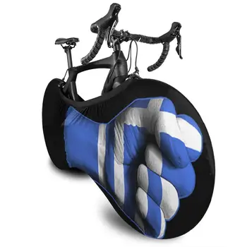 Vėliavos Graikijos Iškeltas Clenched Pirmoji lauko Unikalus Dviračių MTB vandeniui Dviračių dulkių dangtelį Užsakymą dviračių motokroso, BMX dovana