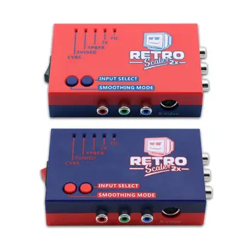 A/V Keitiklis, ir Line-doubler RetroScaler2x 480p60 signalas Retro Vaizdo Žaidimas