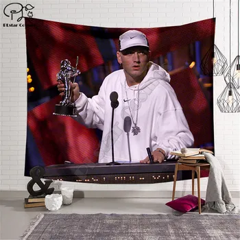 Eminem animacija modelius Vilnos Antklodė 3D full spausdinti Nešiojami Antklodė Suaugusieji/vaikai Vilnos Antklodė lašas shippng stiliaus -2
