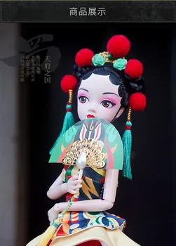 Kinijos regionų lėlės--Sichuan Dramos, lėlės #6160