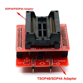 2018 Naujausias Originalus TSOP48 IC Adapteris+SOP44 IC Adapteris MiniPro TL866CS TL866A TL866II Universalus Programuotojas Nemokamas Pristatymas