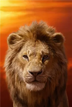 Liūtas Karalius Medinės dėlionės 300 520 1000 vienetų Simba Mufasa Randas PUMBAA galvosūkiai Kūrybos Dovanos Išpakavimas žaislai