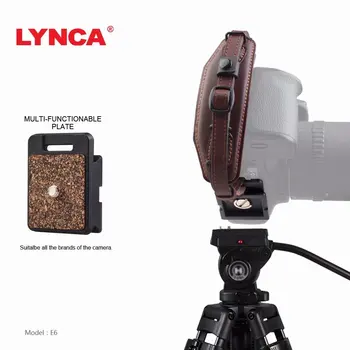 Vaizdo kameros Rankos Riešo Diržas Dirželis su Greito Atlaisvinimo Plokštė, skirta Canon Nikon 