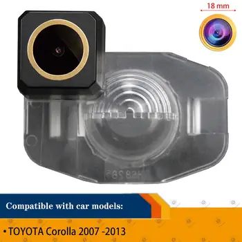 Trajektorija Dinaminių automobilių Stovėjimo aikštelė Linijos HD 1280x720p Auksinė Kamera Galinio vaizdo Atbulinės eigos Atsarginė Kamera Toyota Corolla 2007-2013 m.
