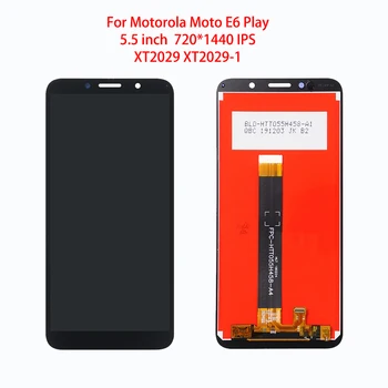 Originalą Motorola Moto E6 Žaisti LCD Ekranas Jutiklinis Ekranas skaitmeninis keitiklis Skirtas Moto E6 Plius LCD Ekranas Asamblėjos E6s XT2029 XT2029-1