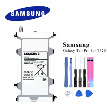 T4800E Samsung Galaxy Tab Pro 8.4 Originalus Tablet Akumuliatorius SM-T320 T321 T325 T4800C Aukščiausios Kokybės Batteria su Įrankiais