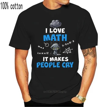 Matematika man Patinka Matematika Tai Daro Žmonės, Verkti Marškinėliai Basic Kietas Medvilnės Vasaros Mielas Pastato Konstrukcijos Dydis Per Dydis S-5XL Unikalus Marškinėliai