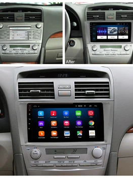 Android 9.1 Automobilio Multimedijos Grotuvas, 2 din automobilio radijo toyota camry 2006 m. 2007 m. 2008 m.- 2011with navigacijos automobilis stereo-9