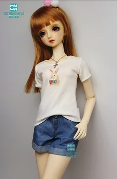BJD doll drabužius 1/3 1/4 1/6 BJD doll mados savybes, print T-shirt Kelis modelius