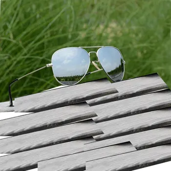Prabangus stiklinis lęšis akiniai nuo saulės moterų 2020 m. aukštos kokybės uv400 Pilotas saulės akiniai Vyrų rayeds 58mm 3025 Gradientas Ruda