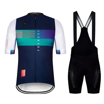 2020 Frenesi Unisex Vasaros Dviračių Sporto Dėvėti Kostiumą ciklo Jersey Rinkiniai Dviratį Dviračiu Ropa Ciclismo Maillot Mtb Dviratį Drabužiai