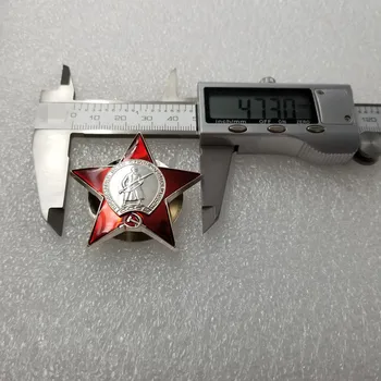 Rusija Metaliniai Ženkliukai cccp Ssrs, Sovietų Karinės Medalių Kad ww2 Karo Medalis rusijos Raudonosios Žvaigždės Smeigtukai (Kopija)