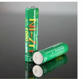 4Pcs/daug 1.6 v 1000mWh įkrovimo baterija (akumuliatorius nizn Ni-Zn aaa 1,5 v įkrovimo baterija (akumuliatorius