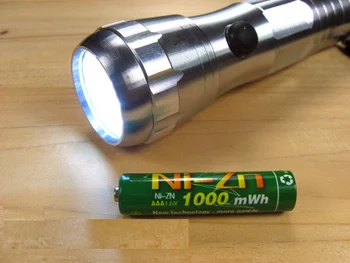 4Pcs/daug 1.6 v 1000mWh įkrovimo baterija (akumuliatorius nizn Ni-Zn aaa 1,5 v įkrovimo baterija (akumuliatorius