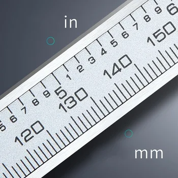Metalo Mikrometro Matavimo Įrankis Gabaritai, Nerūdijančio Plieno, Elektroninis Skaitmeninis Vernier Suportai 6Inch Skaitmeninės 0-150mm