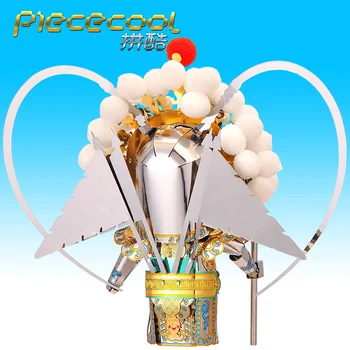 2018 Piececool 3D Metalo Įspūdį YANG ZONGBAO Pekino Operos Modelis 