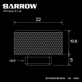 Barrow Sunku Vamzdžių Pasirinkimas Spalvotų Suspaudimo Montavimo OT 12mm kaip 14mm 16mm Standūs Vamzdžiai, 12 Spalvų TFYKN-T12 T14 T16