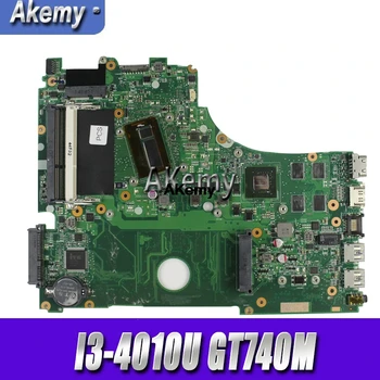 X750LB Nešiojamojo kompiuterio motininė Plokštė, Skirta Asus X750LN X750L K750L A750L Mainboard ( i3-4010U GT740M/2GB ) bandymo gerai