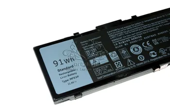 JIGU Originalus Laptopo Baterijos 0FNY7 T05W1 MFKVP Už Dell Precision 7510 7710 M7710 7720 11.4 V 91WH