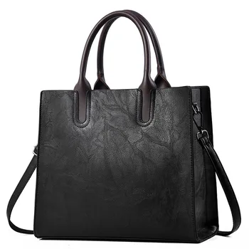 Didžiosios britanijos Moterų retro Rankinės priemiestinių didelis maišas 2020 naujas didelės talpos rankomis pečių krepšys Dizainerio mados moterų krepšys