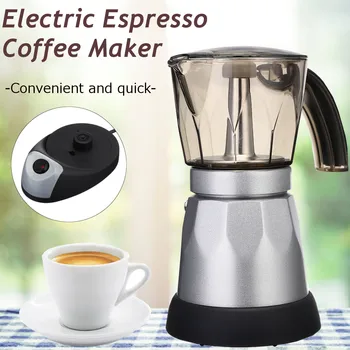 110/220V 400W Espresso italijos Mocha Maker Kavos Filtrus Elektra Moka Puodą Nešiojamieji Elektriniai Biuro Kavos virimo aparatas ES/JAV Plug