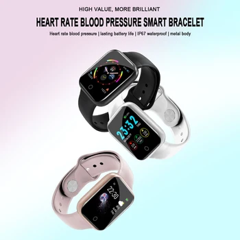 I5 spalvotas ekranas, smart apyrankę žiūrėti 1.3 colių, širdies ritmą, kraujo spaudimą, kraujo deguonies stebėsenos multi-sporto režimas žiūrėti