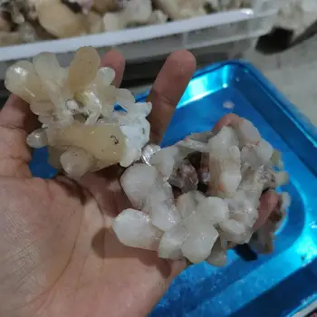 100g Ceolito Kristalų Raw Mineralinių Kristalų Pavyzdys
