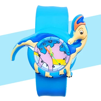 Vaikų Laikrodžiai Vaikams, Cartoon Žaislai, Kūdikių Dovanų Dinozaurų Anime Patapšnojo Vaikų Laikrodžiai Silikono Dirželis Vaikas Kvarco Žiūrėti Laikrodis