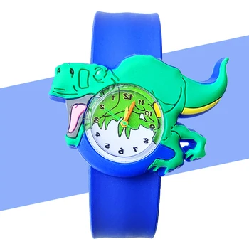 Vaikų Laikrodžiai Vaikams, Cartoon Žaislai, Kūdikių Dovanų Dinozaurų Anime Patapšnojo Vaikų Laikrodžiai Silikono Dirželis Vaikas Kvarco Žiūrėti Laikrodis