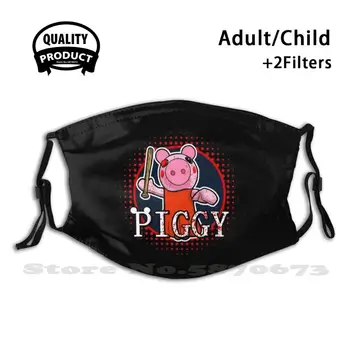 Piggy Ratu Rėmo Mados Apsauginės Kaukės Zizzy Piggy Lėlių Funneh Funneh Tortas Žaidėjus Žaidimų Bloxburg Itsfunneh Savo