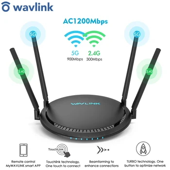 Wavlink AC1200 WiFi Router Gigabit 5 ghz WiFi Extender 