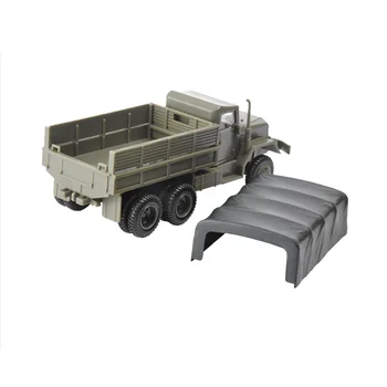 1:72 M35 Karinių Sunkvežimių 4D Asamblėjos Modelis, Modeliavimas Automobilių Žaislinių Transporto priemonių Vežime Karinių Žaislų Rinkti Vaikams Berniukas