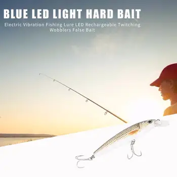 LED Įkrovimo Žvejybos Masalas Lauko, Specialios Paskirties Praktinių Ekonomikos Trūkčiojimas Jauką Elektros Vibracijos False Masalas