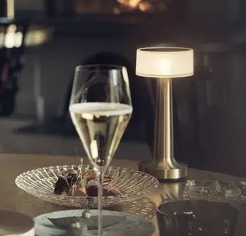 Postmodernios Dizaineris įkrovimo restoranas, lauko stalo lempa paprasta, baras, lauko stalo lempa mobiliojo naktį šviesos
