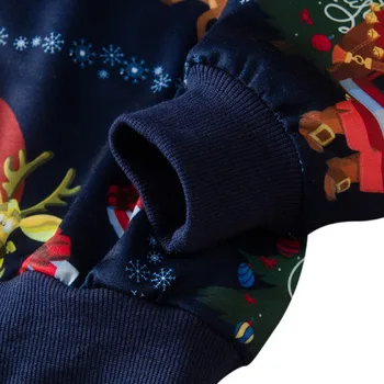 Rudenį Vaikų Berniukų, Mergaičių Megztinis Drabužiai Kalėdų Modelio Megztinis Vaikams Ilgomis Rankovėmis Palaidinukė Bamblys Pavasario Drabužių