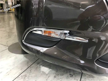 Lapetus Priekiniai Foglight Lempos Vokų Antakių Juostelės Padengti Apdaila Už Mazda 3 AXELA Sedanas Hečbekas 2017 2018 ABS Priedai Išorė
