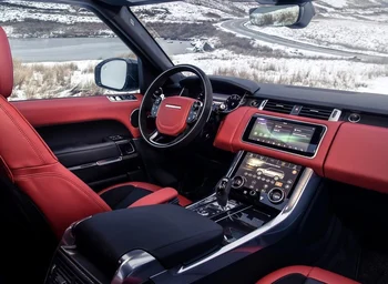 Dėl Land Rover Range Rover Sport L494 SVR 2013~2019 Automobilio Multimedijos Grotuvas CarPlay Radijo Ekranas Android GPS Navigacijos