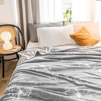 Naujas šiltas, storos antklodės lovos žiemos minkštutis sofos antklodė dekoratyvinis