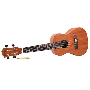 Sapele Koncertas Ukulėle Rinkiniai 23 Colių 4 Stygos Havajų Mini Gitara su maišeliu Imtuvas Capo Dirželis Įgėlimo Susitvarko Muzikos Instrumentas