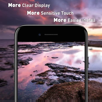 20 vnt. /Daug aukščiausios Kokybės Lcd iPhone 6 7 8 6S Plus X Touch Screen+3D Touch ID iPhone 4 4S 5 5S 5C SE LCD Nėra Negyvų Pikselių