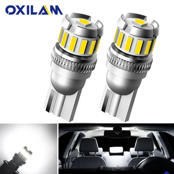 OXILAM 2x T10 W5W LED Canbus Ne Klaida Automobilio Salono Apšvietimas, Durų Lemputė, Stovėjimo Žibintas, skirtas Audi A3 8P Q7, A4 S3 8E B6, B8 80 A6 C6 audi Q5 Q7