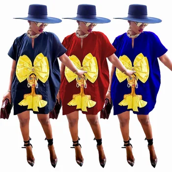 Juodosios Afrikos Suknelės Moterims 2020 Plus Size Naujas Stilius Afrikos Moterų Drabužių Dashiki Mados Spausdinimo Kelio Ilgio Suknelė